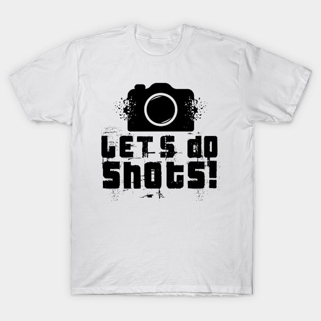 Let's Do Shots Fractal Funny T-Shirt by Mellowdellow